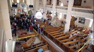 تعداد قربانیان انفجارهای تروریستی در دو کلیسای مصر به بیش از ۳۵ کشته رسید