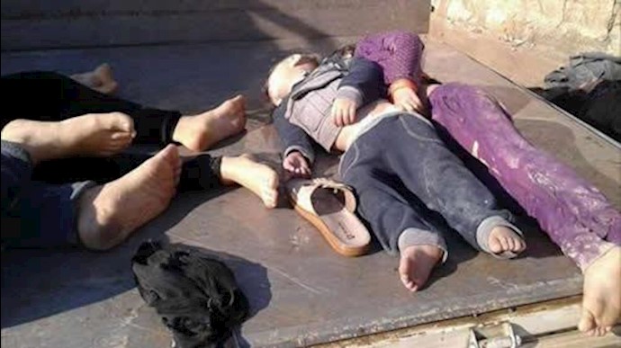 حمله شیمیایی جنایتکارانه اسد به خان شیخون