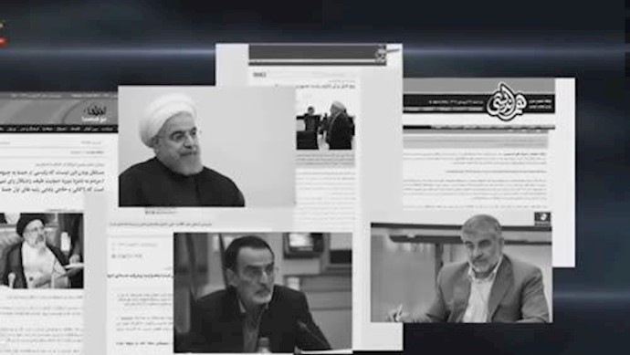 رسانه های رژیم میدان درگیری باندها بر سر نمایش انتخابات ریاست جمهوری