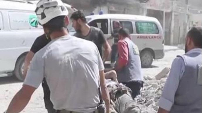 بمباران بیمارستانها توسط اسد و روسیه در سوریه