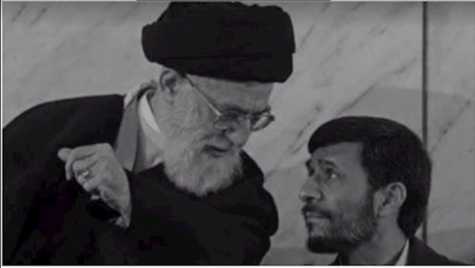 ولی فقیه ارتجاع با پاسدار احمدی نژاد