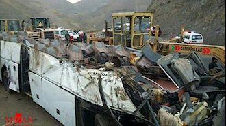 مرگ یازده تن از هموطنان در تصادف اتوبوس
