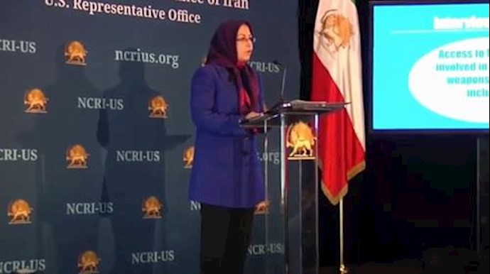 کنفرانس مطبوعاتی مقاومت ایران در واشنگتن