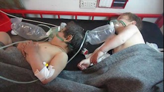 بمباران شیمیایی خان شیخون توسط رژیم جنایتکار اسد 