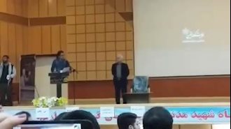 یکی از دانشجویان در دانشگاه تبریز خطاب به پاسدار حسن عباسی