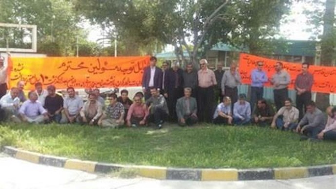 کارگران کارخانه  آی تی آی شیراز تجمع اعتراضي برگزار كردند