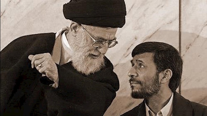 پاسدار احمدی نژاد و خامنه ای