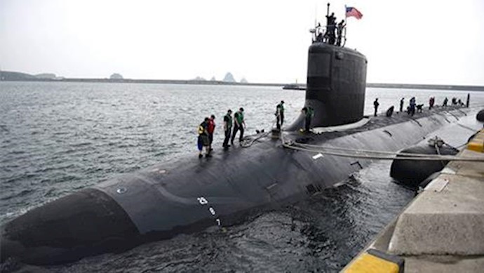 زیر دریایی هسته‌یی آمریکا وارد آبهای کره جنوبی شد