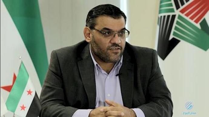 انس العبده رئیس ائتلاف ملی سوریه - آرشیو