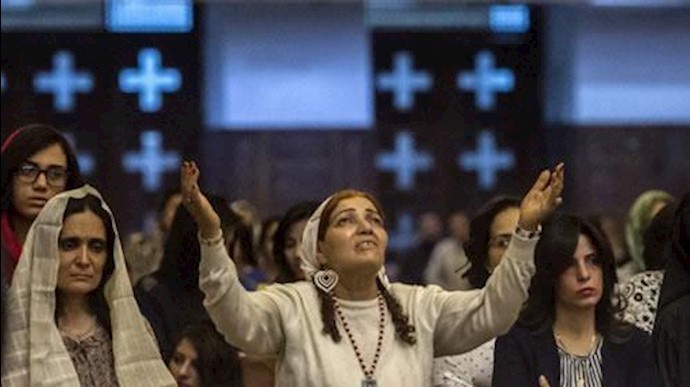 برگزاری مراسم عید پاک مسیحیان در مصر