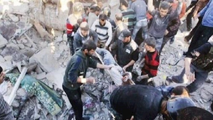 حمله شیمیای اسد به خان شیخون