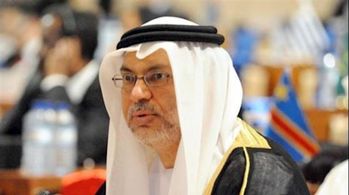 انور قرقاش وزیر مشاور در امور خارجی امارات