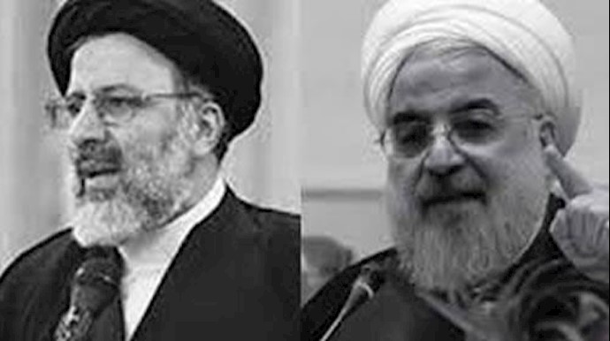 آخوند روحانی و آخوند رئیسی 