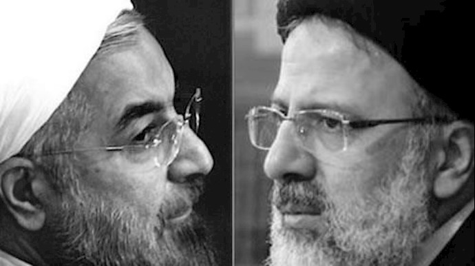  روحانی و رئیسی در نمایش انتخابات
