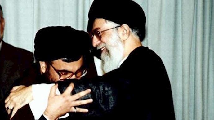 حسن نصرالله، دست بوس خامنه ای