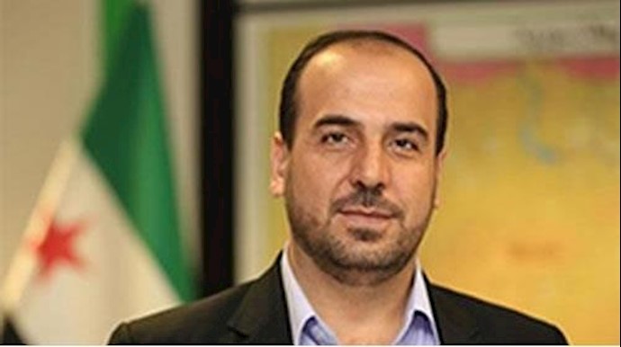 نصر الحریری رئیس کمیته عالی مذاکره‌کنندگان اپوزیسیون