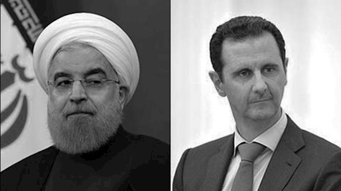 تبریک دیکتاتور خونریز سوریه به آخوند روحانی