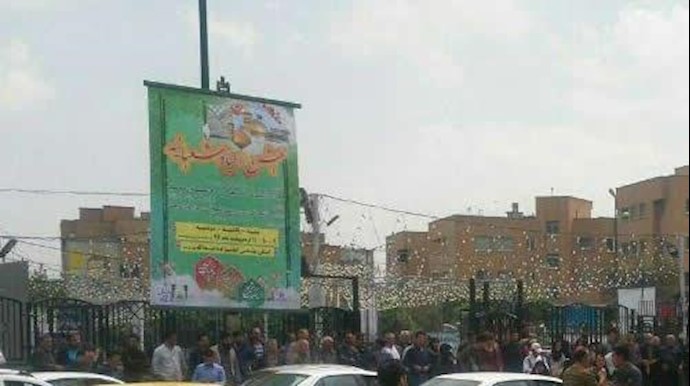 اعتراض مردم به قطعی گازو برق در همدان