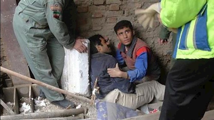 کارگران قربانیان سوانح کارگری و نبود ایمنی کار در رژیم آخوندی