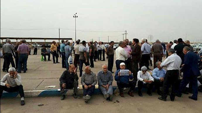 تجمع بازنشستگان شرکت فولادخوزستان