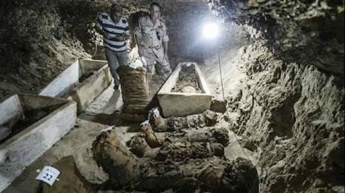 کشف اجساد مومیایی در قاهره پايتخت مصر
