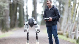 ساخت رباتی به شکل شتر مرغ