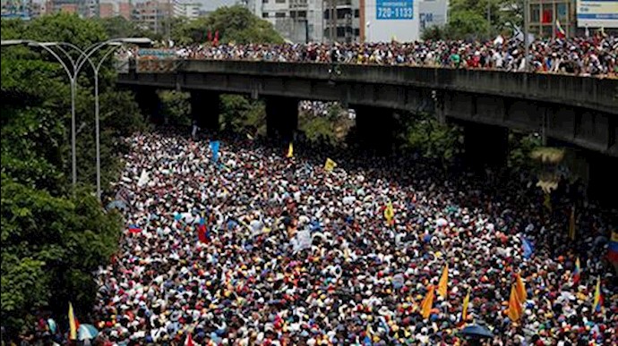 ادامه تظاهرات در پایتخت ونزوئلا