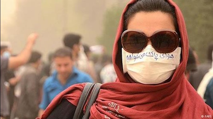 شدت آلودگی هوا در آبادان و خرمشهر 