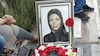 مراسم سالگرد شهادت ندا آقا سلطان در بهشت زهرا  در تهران