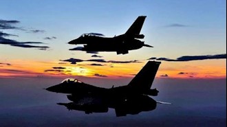 هواپیماهای جنگی برفراز سوریه 