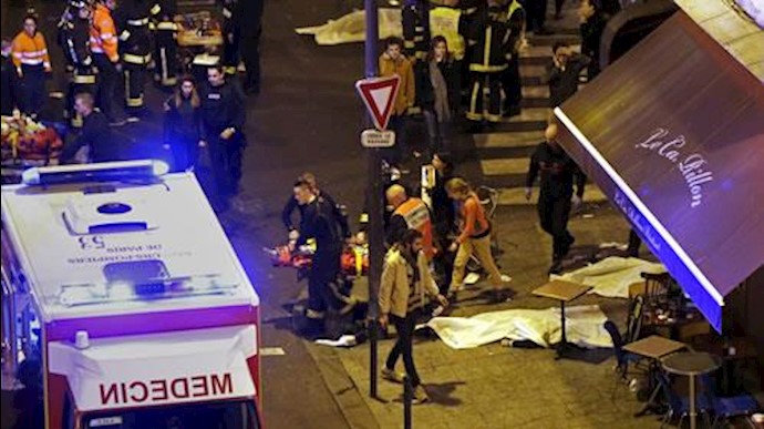 صحنة﻿يي  از حمله تروریستی داعش در فرانسه