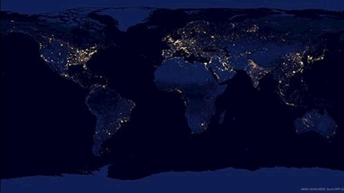 عکس زمین از فاصله ۸۲۴کیلومتری