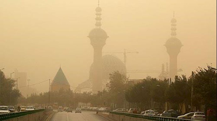 گسترش گرد و غبار محلی در استان اصفهان، 