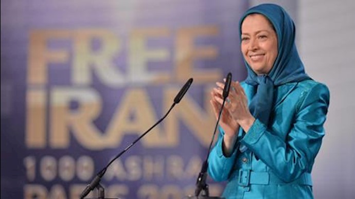 مریم رجوی رئیس جمهور برگزیده مقاومت ایران 