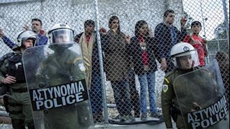 پناهجویان اردوگاه موریا در یونان