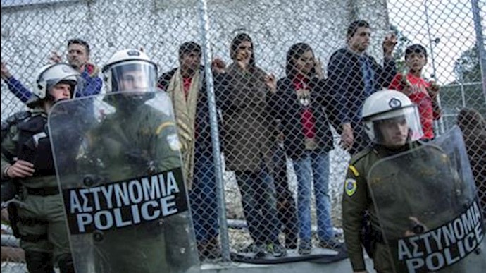 پناهجویان اردوگاه موریا در یونان