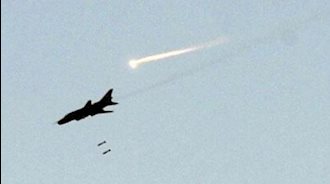 هوا‍پیماهای جنگی روسیه بر فراز سوریه