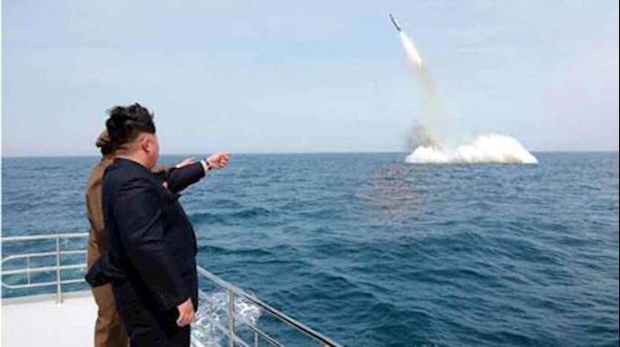 یک آزمایش موشکی کره شمالی