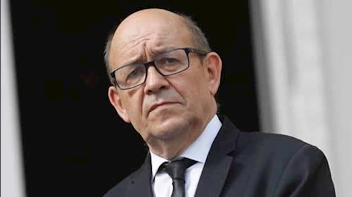 ژان ئیویس لودریان وزیرخارجه فرانسه