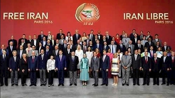 گردهمایی بزرگ مقاومت ایران در پاریس