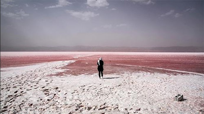 دریاچه مهارلو در استان فارس