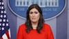 سارا هاکبی سندرز سخنگوی جدید کاخ سفید