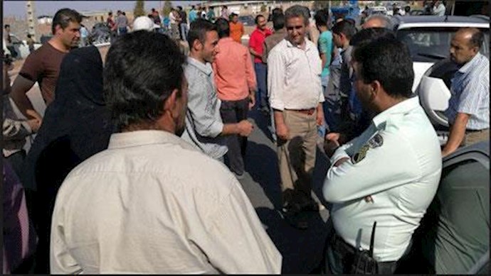 اعتراض مردم اسلام‌آباد رفسنجان به قطعی آب 