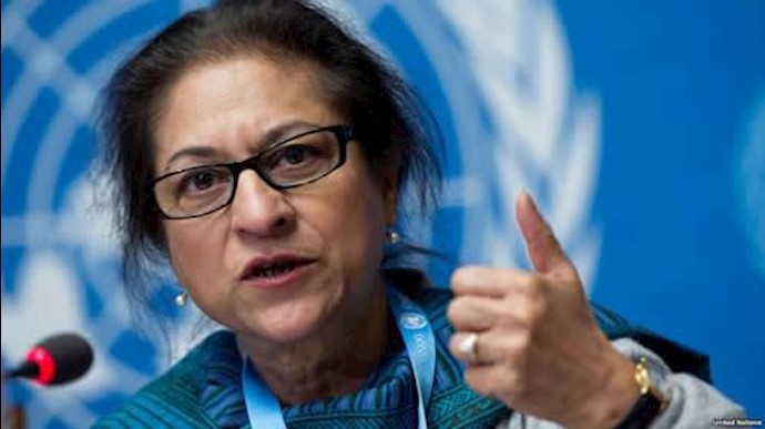 عاصمه جهانگیر، گزارشگر ویژه ملل‌متحد در امور حقوق‌بشر ایران 