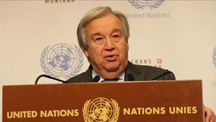 آنتونیو گوترز، دبیرکل سازمان ملل