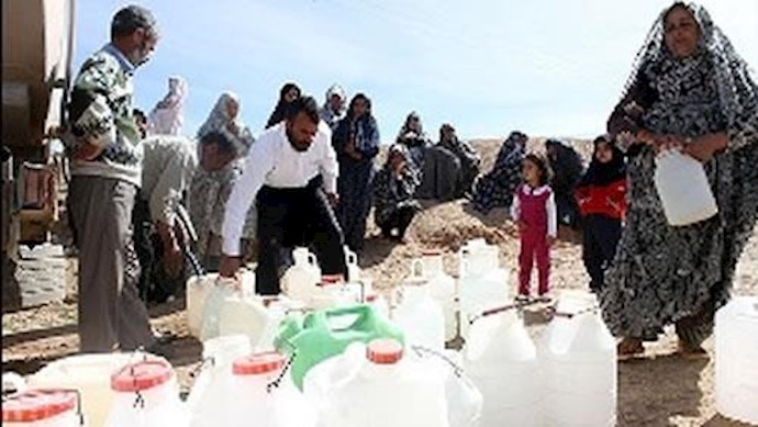 بحران آب شرب در باغملک 