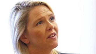 خانم سیلوی لیستا وزیر مهاجرت و رهبر حزب پیشرفت نروژ 