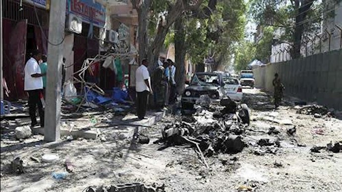 خودروی بمب‌گذاری‌شده در موگادیشو 