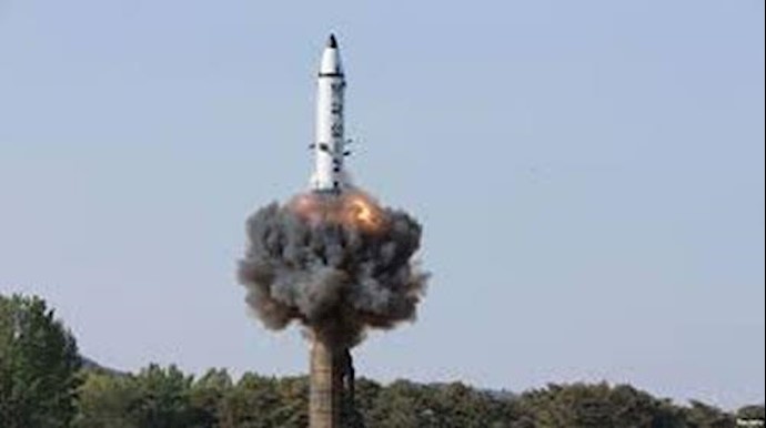 آزمایش موشک کره شمالی 