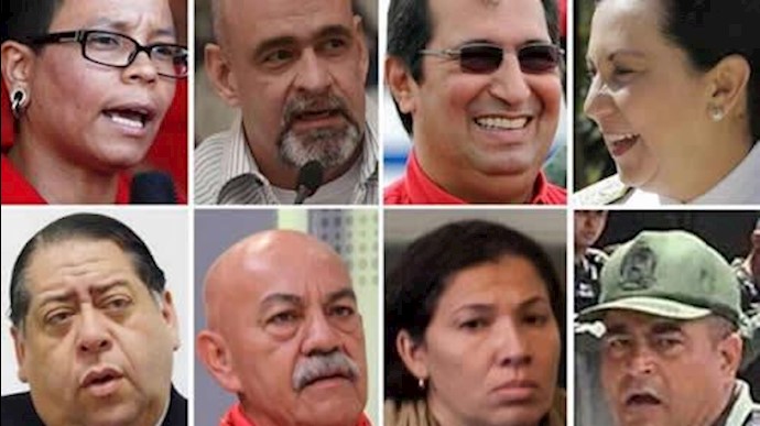 مقامات ونزوئلا که در لیست تحریم آمریکا قرار گرفته‌اند